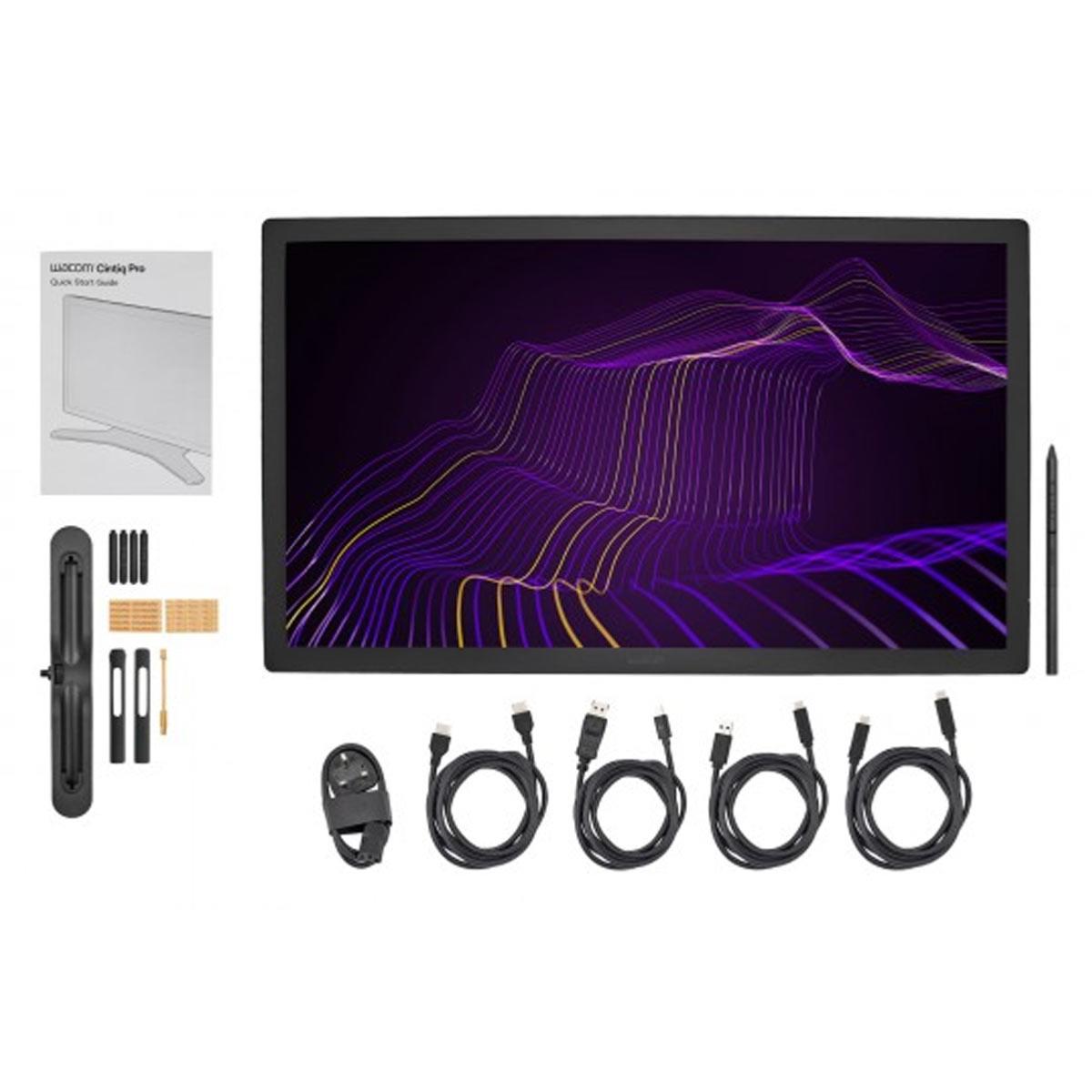 WACOM Tablette graphique Cintiq Pro 27 avec socle ergonomique