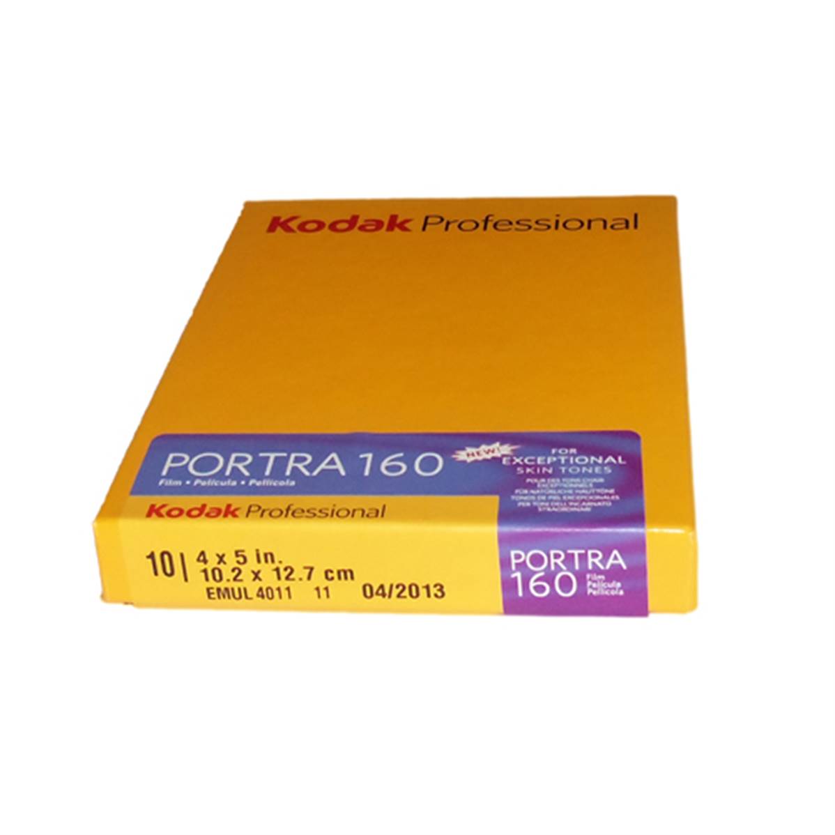 KODAK Film Portra 160 4x5'' - 10 plan-films