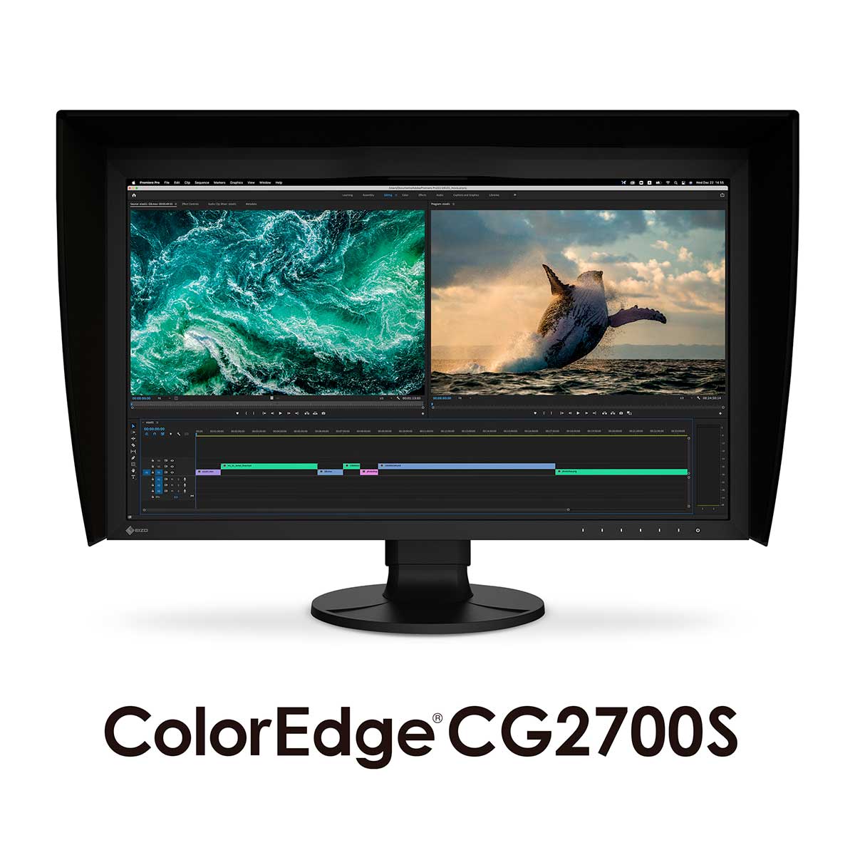 Ecran Coloredge 27" CG2700S-BK (Sonde calibration et casquette)