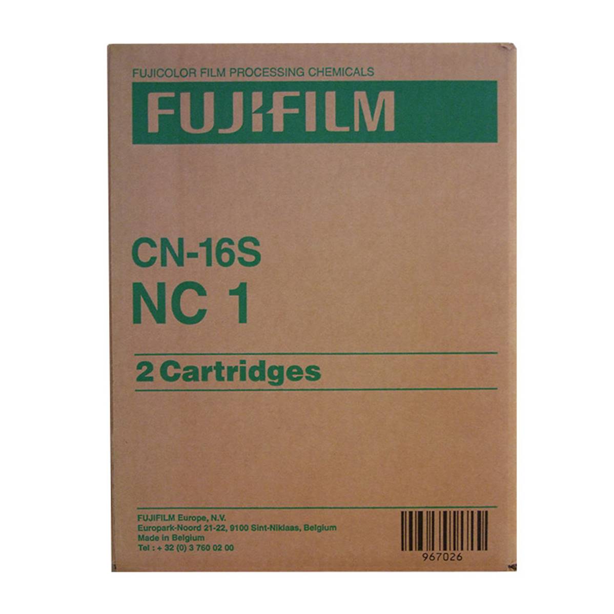 FUJIFILM Chimie Cartouche NC1 2x200 films C41 CN16S Fuji 363/563