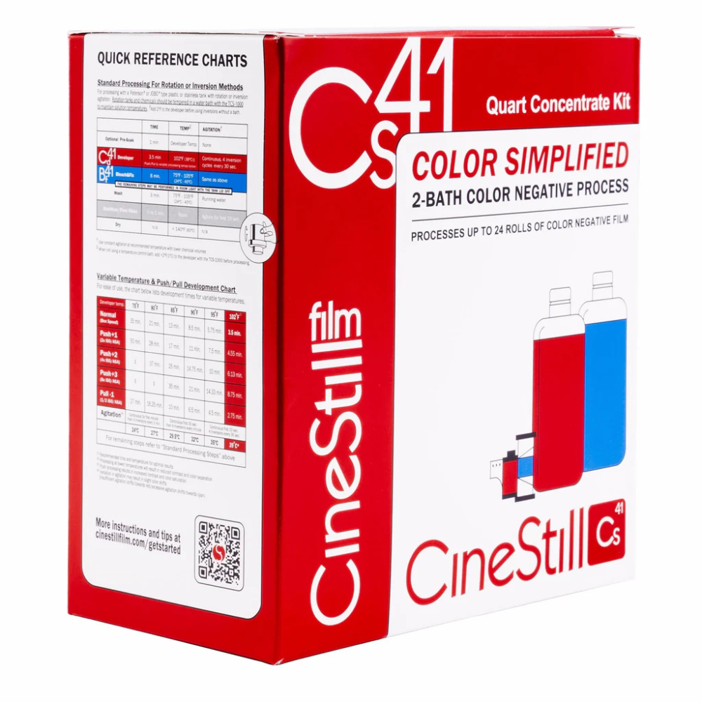 Kit de Développement Couleur CS41  C-41 (pour 24 films)