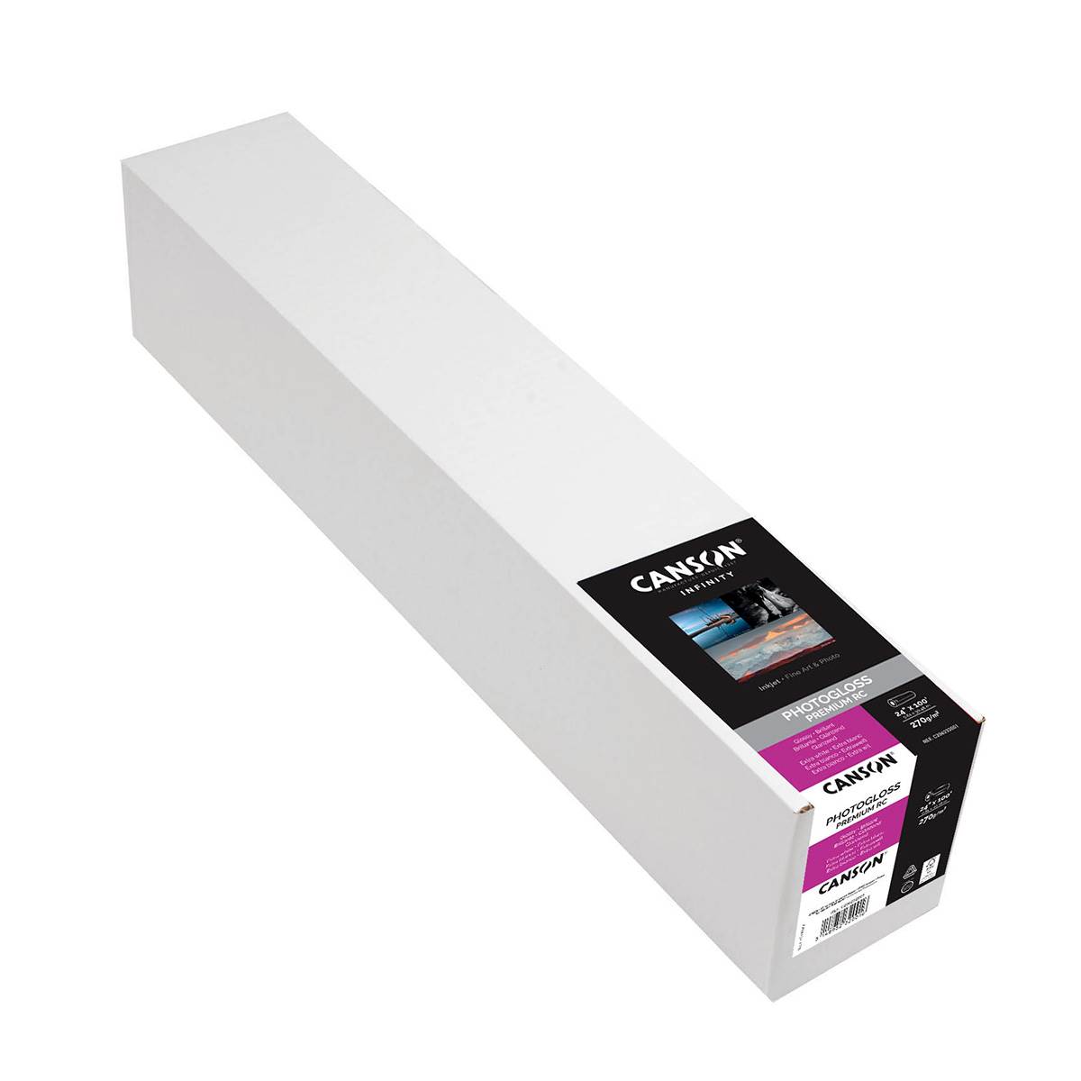 CANSON Infinity Papier PhotoGloss Premium RC 270g 24" x 30,48m