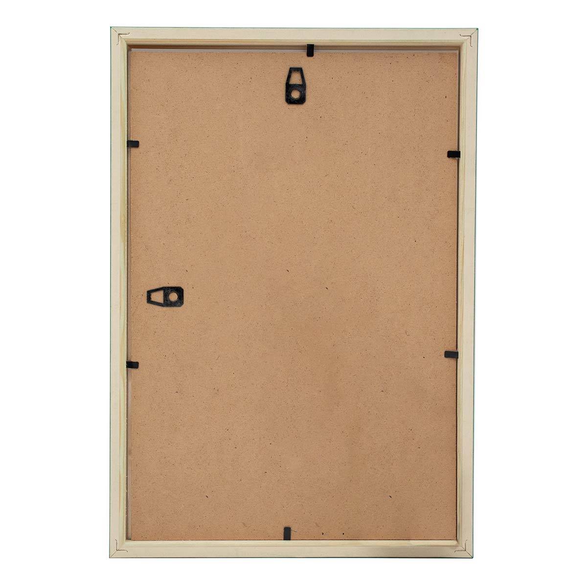 PHOTO ART PREMIUM Tonic Cadre bois 30x40 Orange lot de 4