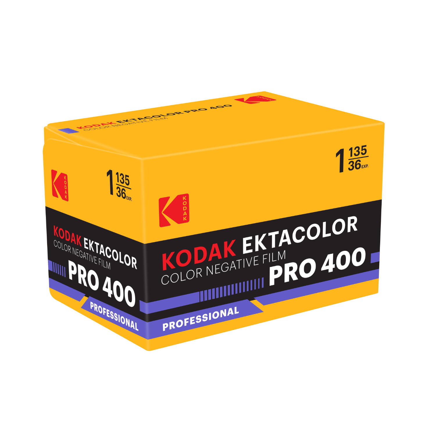 Film négatif couleur EKTACOLOR PRO 400 135-36 Boîte - Vendu par 10