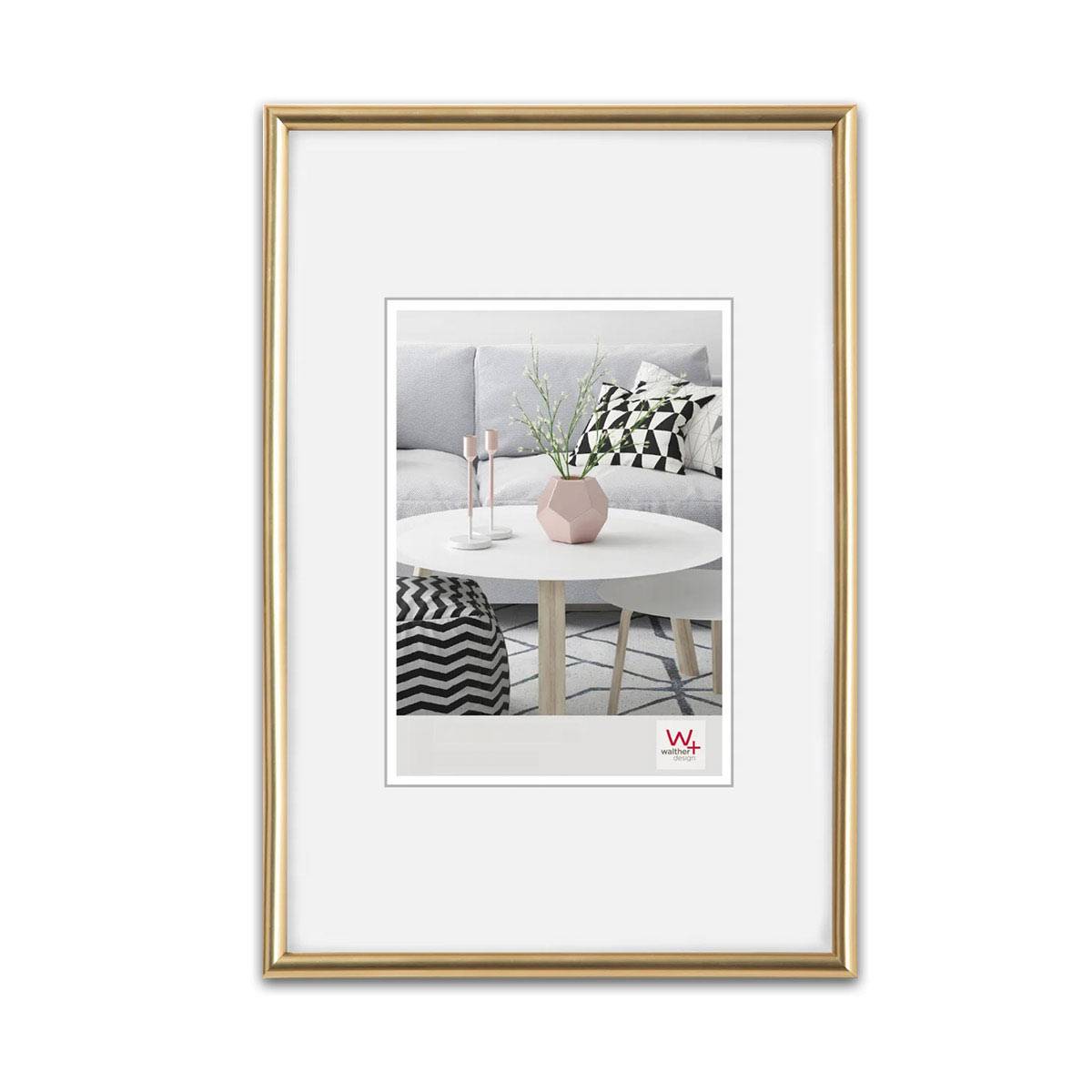 WALTHER Cadre plastique Galeria 20x30cm gold - Lot de 4