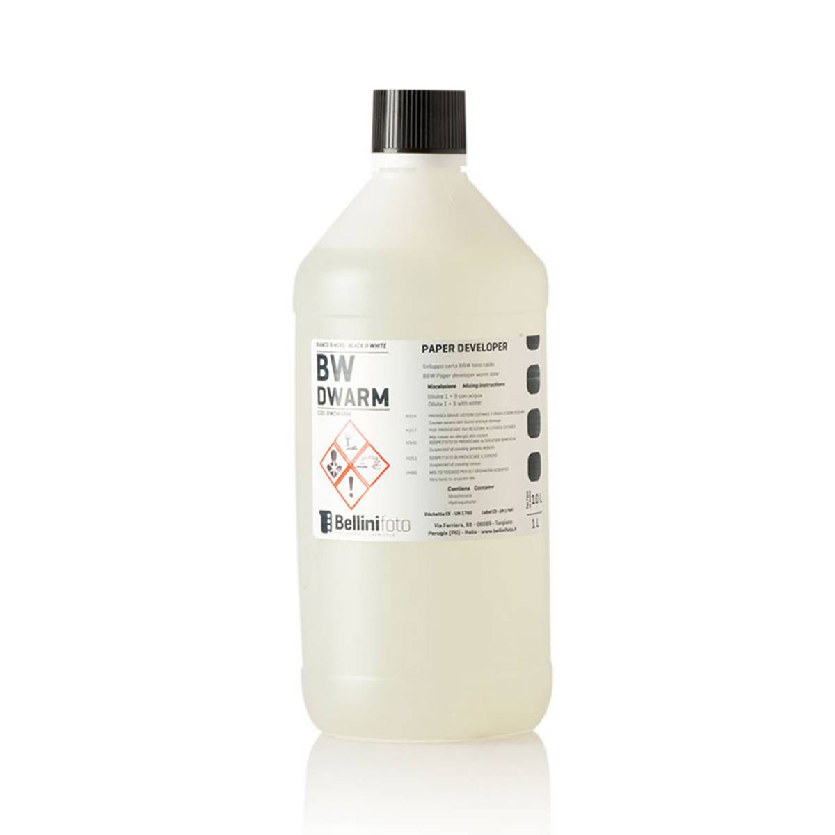 BELLINI FOTO Chimie Révélateur Papier N&B WARM Ton Chaud 1L conc