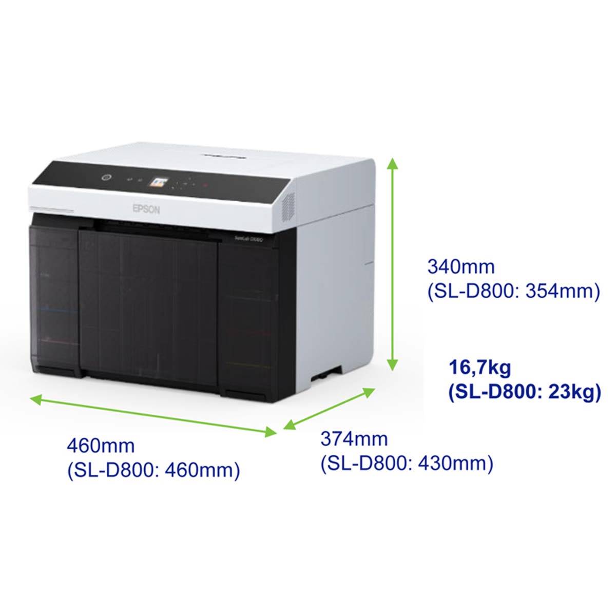 EPSON D10 Microlab1 (D1000/Encres/OC Full /Encre/Papier/PC /Meuble)