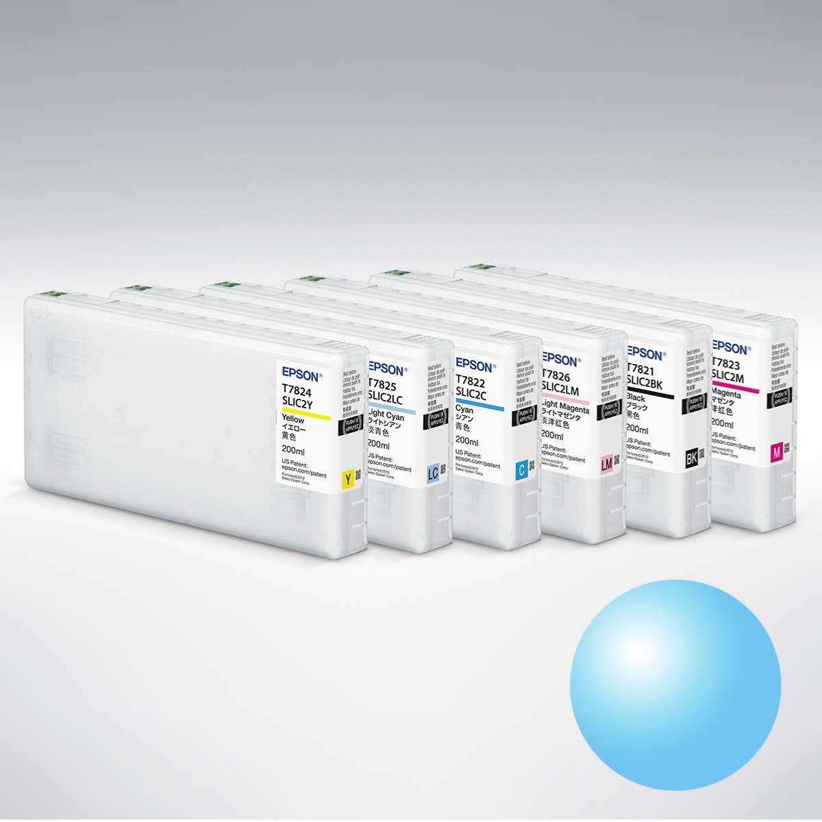 EPSON Encre Light Cyan SL-D700