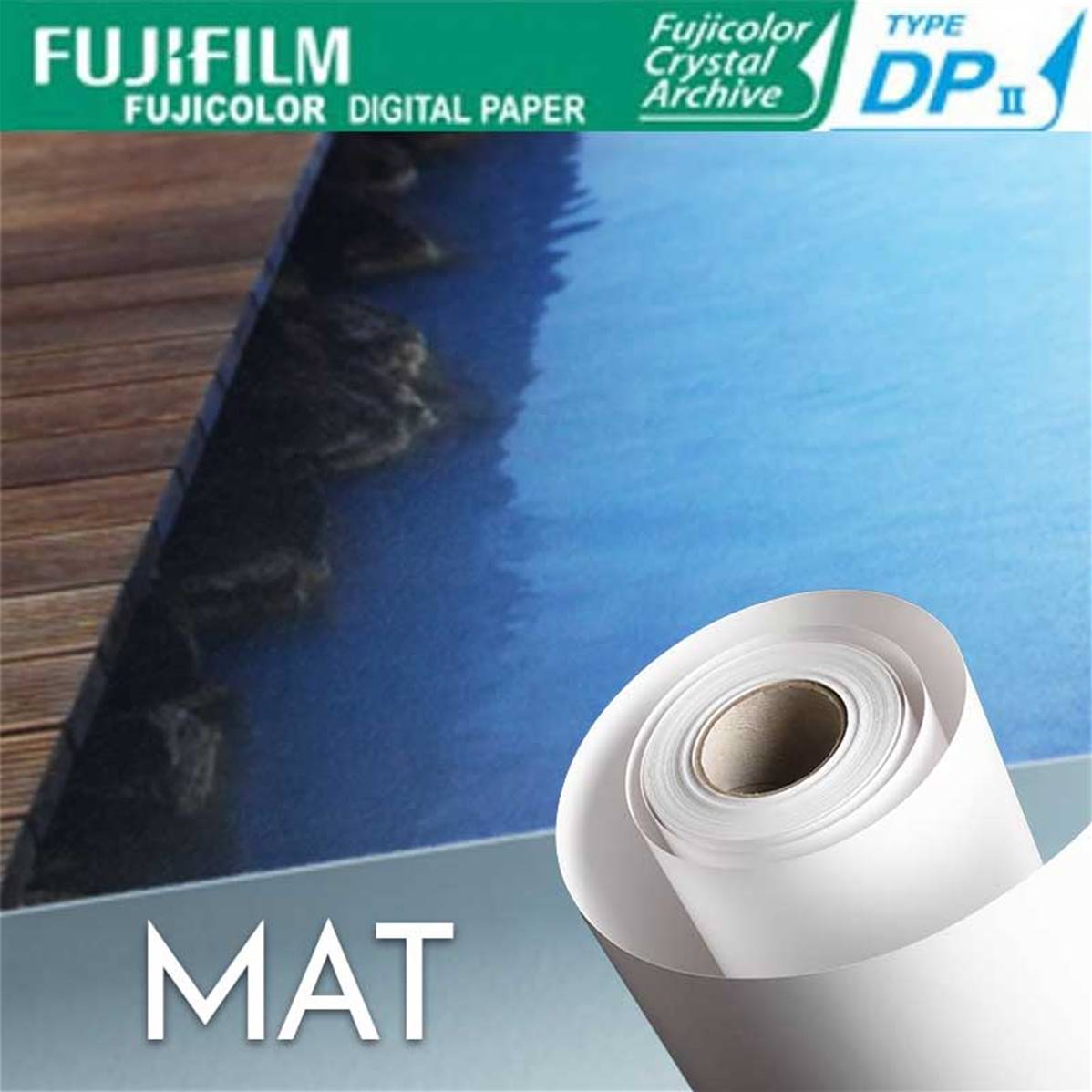 FUJIFILM Crystal Archive DPII 17.8x167.6m Mat 2 rlx Non Marqué