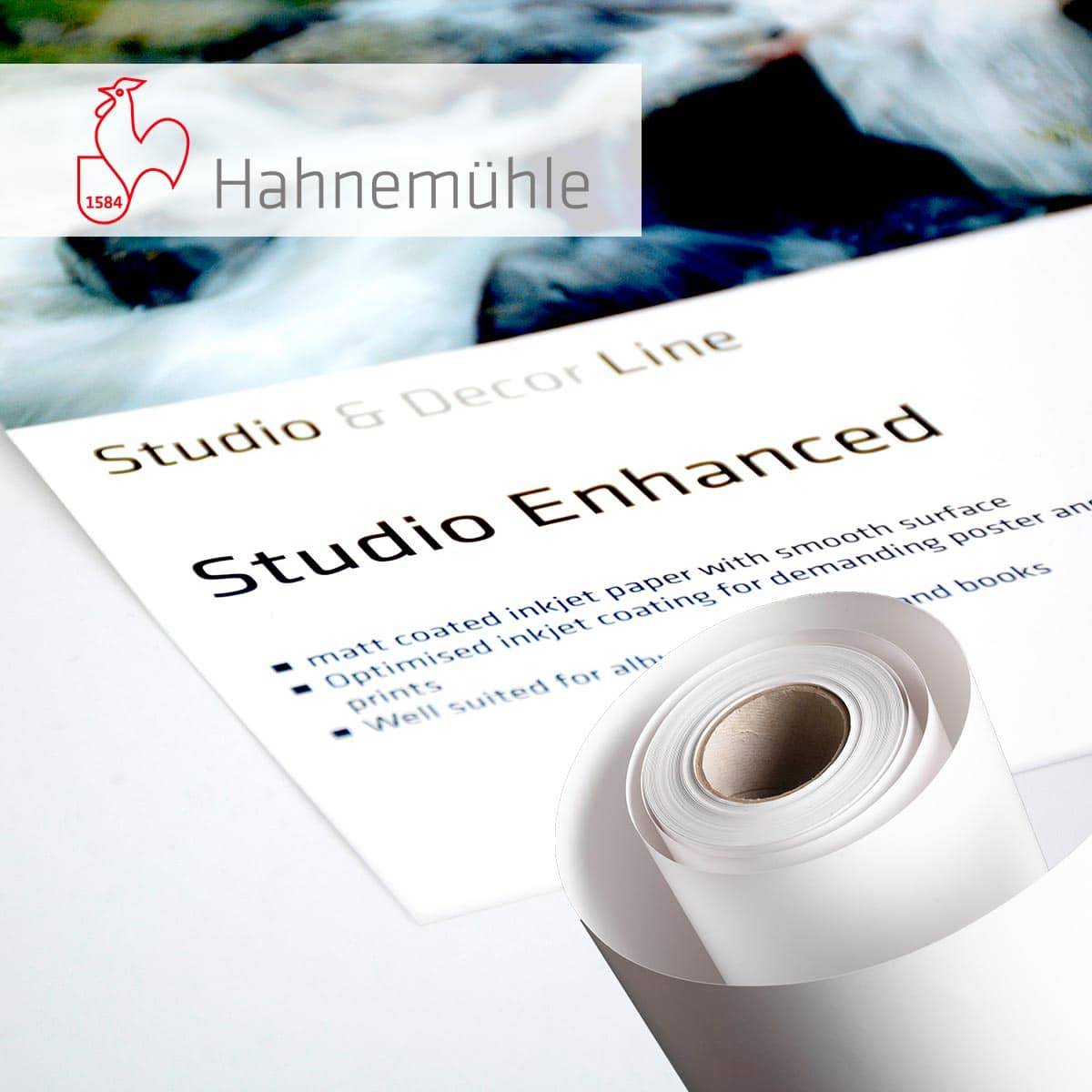 HAHNEMUHLE Papier Studio Enhanced 210g 44" (111,8cm) x 30,5m