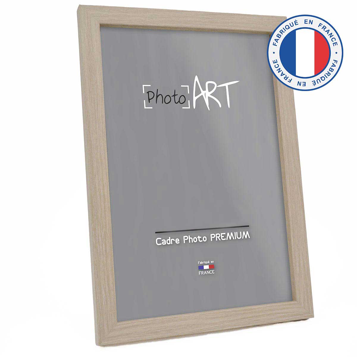 PHOTO ART PREMIUM Cadre bois 15x20 Chêne lot de 4