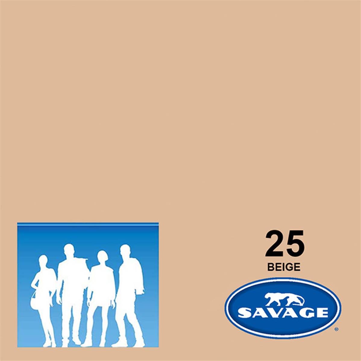 SAVAGE Fond  Photo Beige 2,75x11m