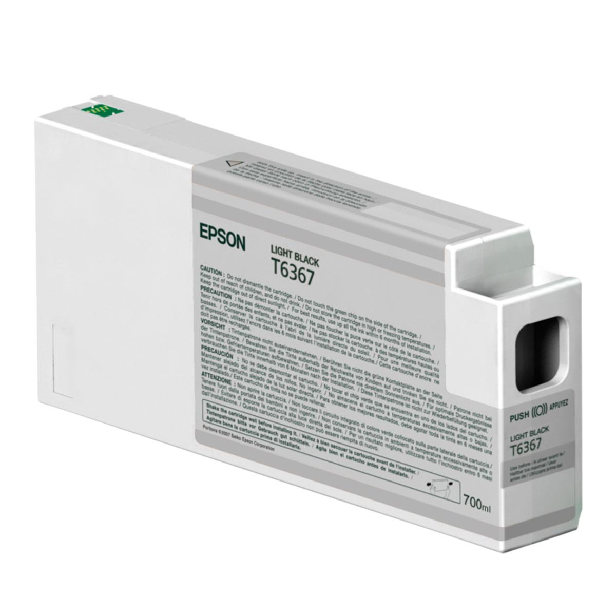 EPSON Encre T6367 HDR Gris pour SP-7890 /7900 /9890 /9900 700ml