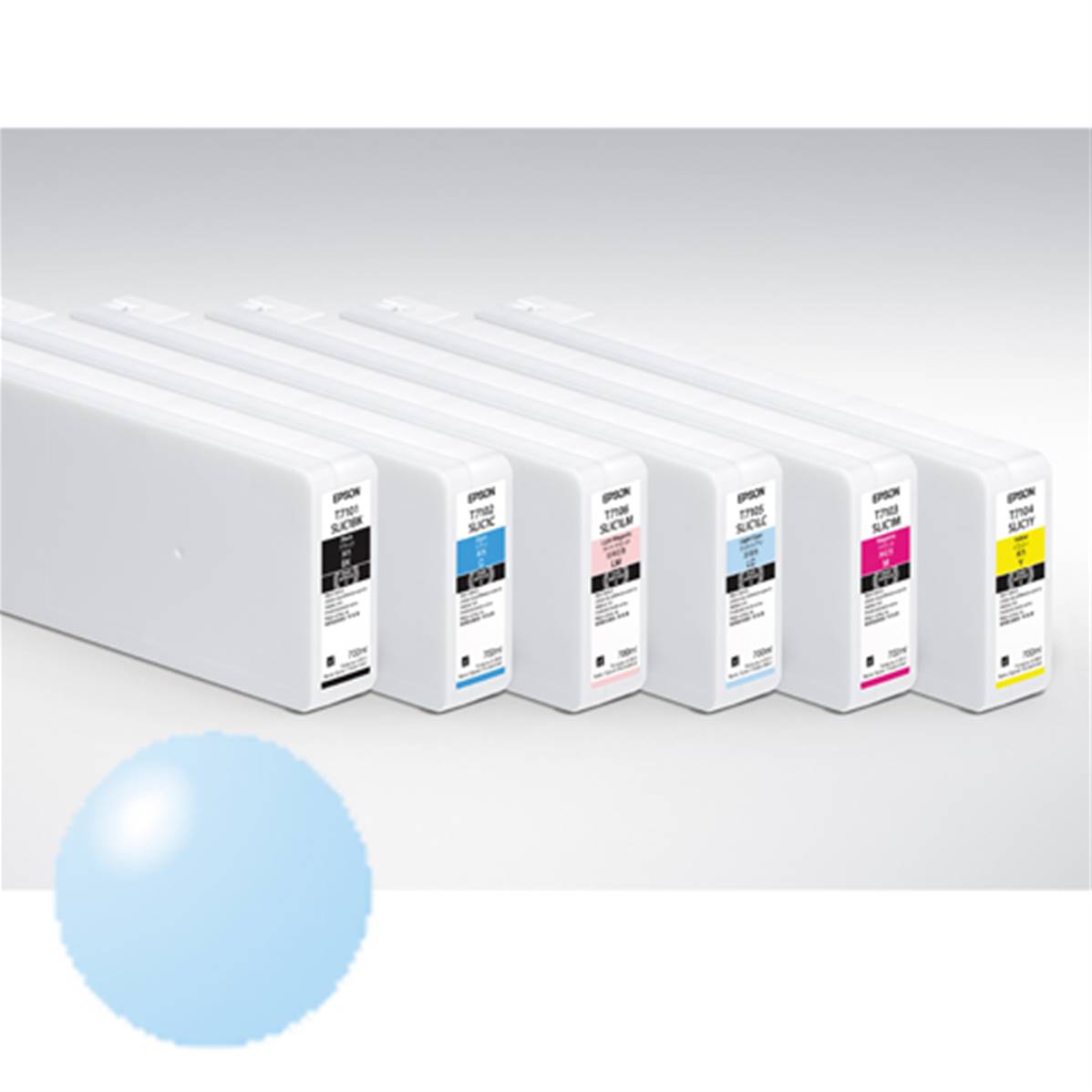 EPSON Encre Light Cyan SL-D700
