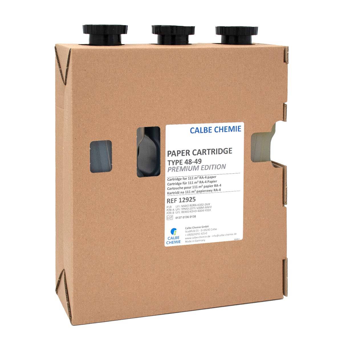 CALBE Chimie Cartouche Premium RA-4 CP48-49 pour Frontier
