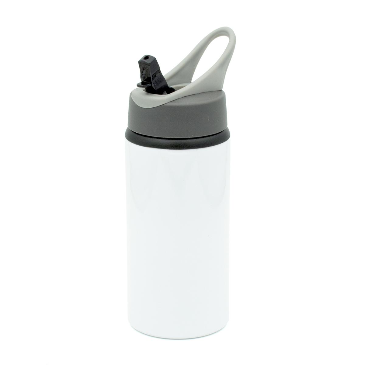 Gourde Alu Blanc avec Poignée 500ml (17oz) à sublimer - Lot de 6