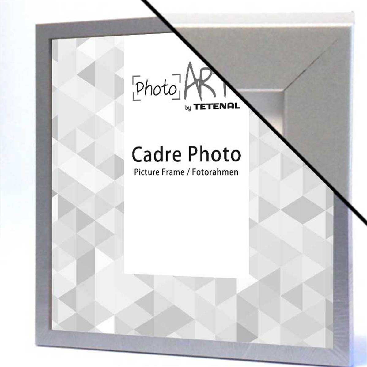 PHOTO ART Cadre aluminium 40x40 Argent lot de 4