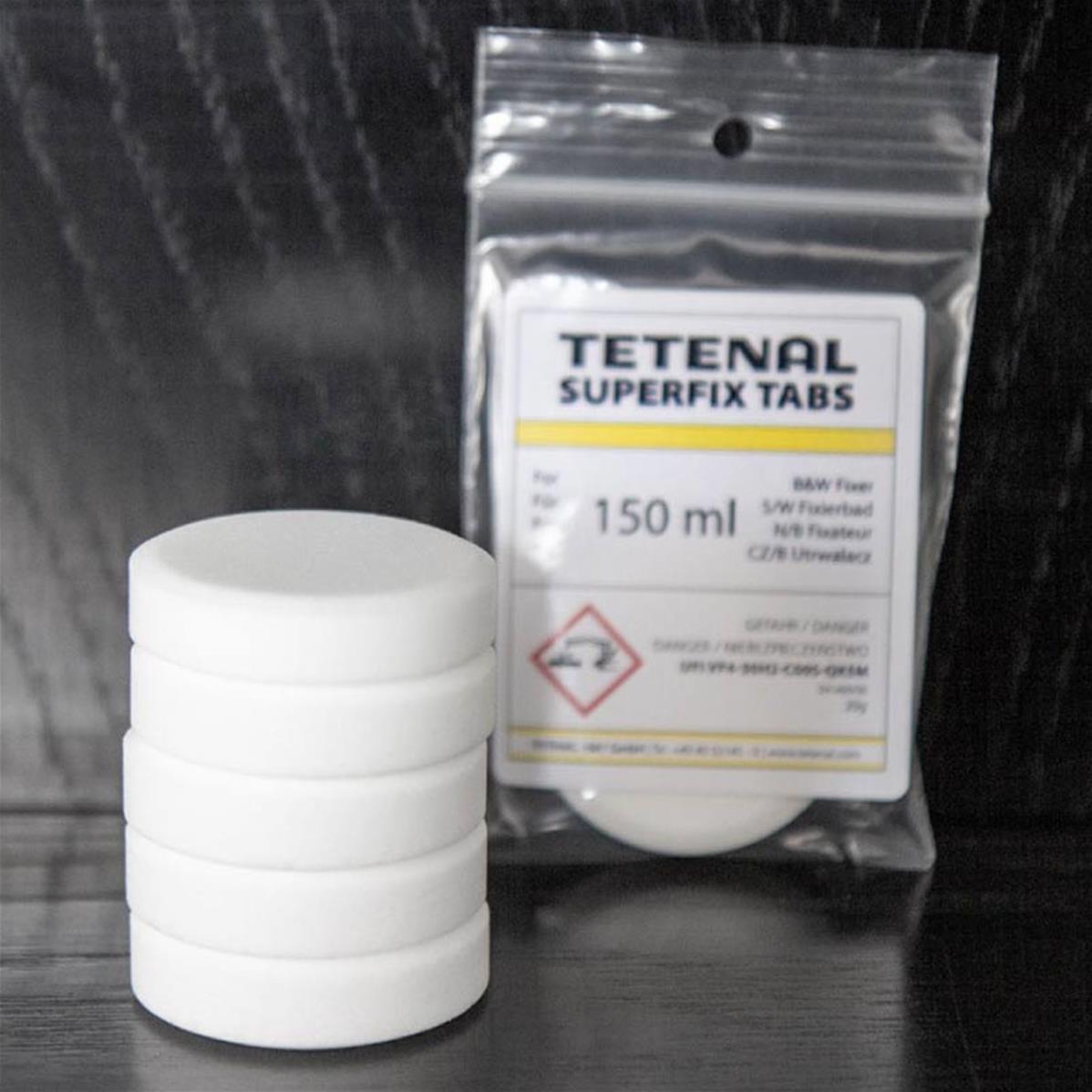 TETENAL Chimie SUPERFIX TABS Fixateur Film et Papier