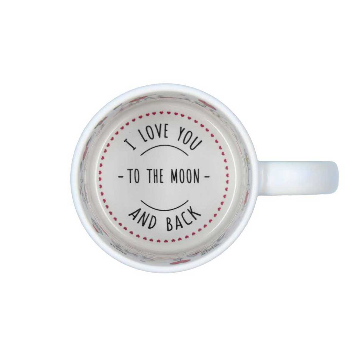 Mug Blanc 11oz avec poignée thème AMOUR Vendu par 12