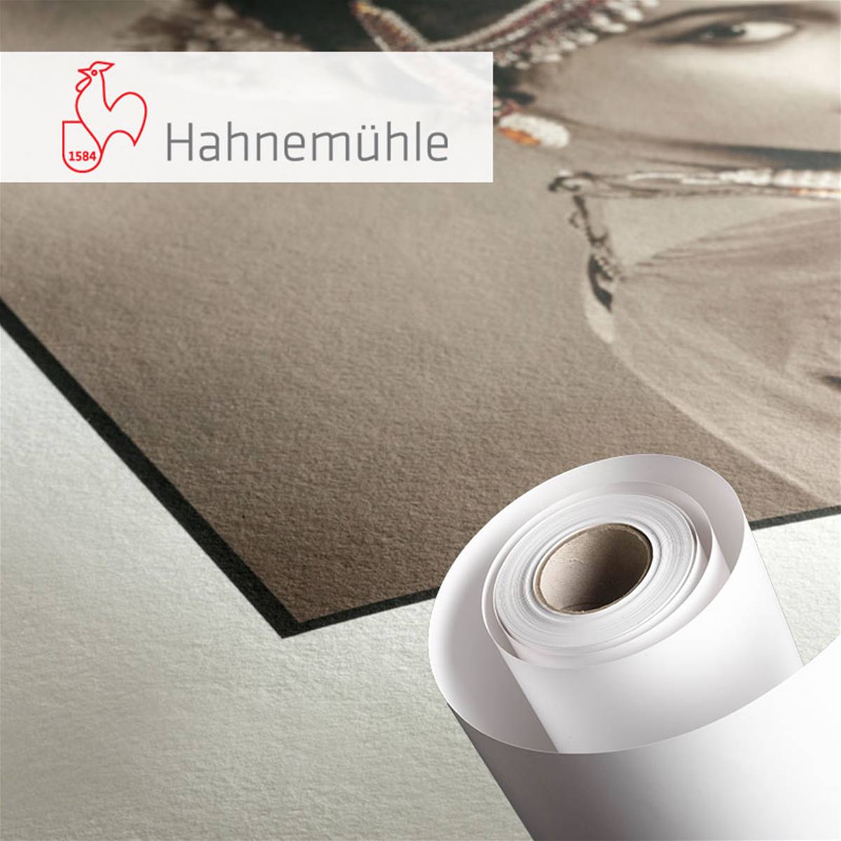 HAHNEMUHLE Papier Fine Art Photo Rag 308g 44"(111,8cm) x 20m