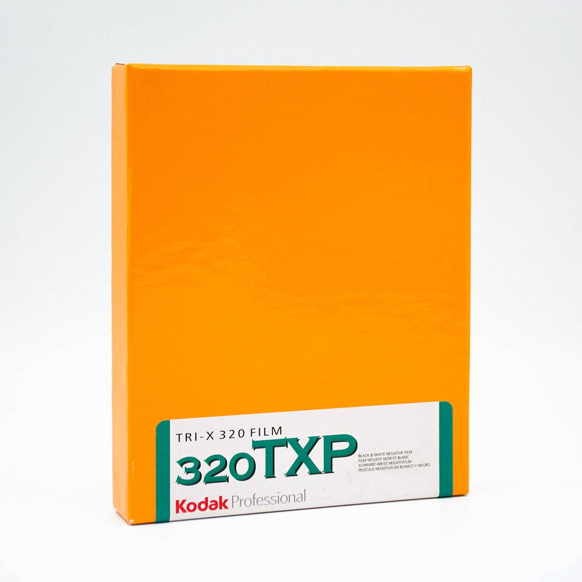 KODAK Film Tri-X 320 TXP 4x5" 10 Feuilles - vendu à l'unité