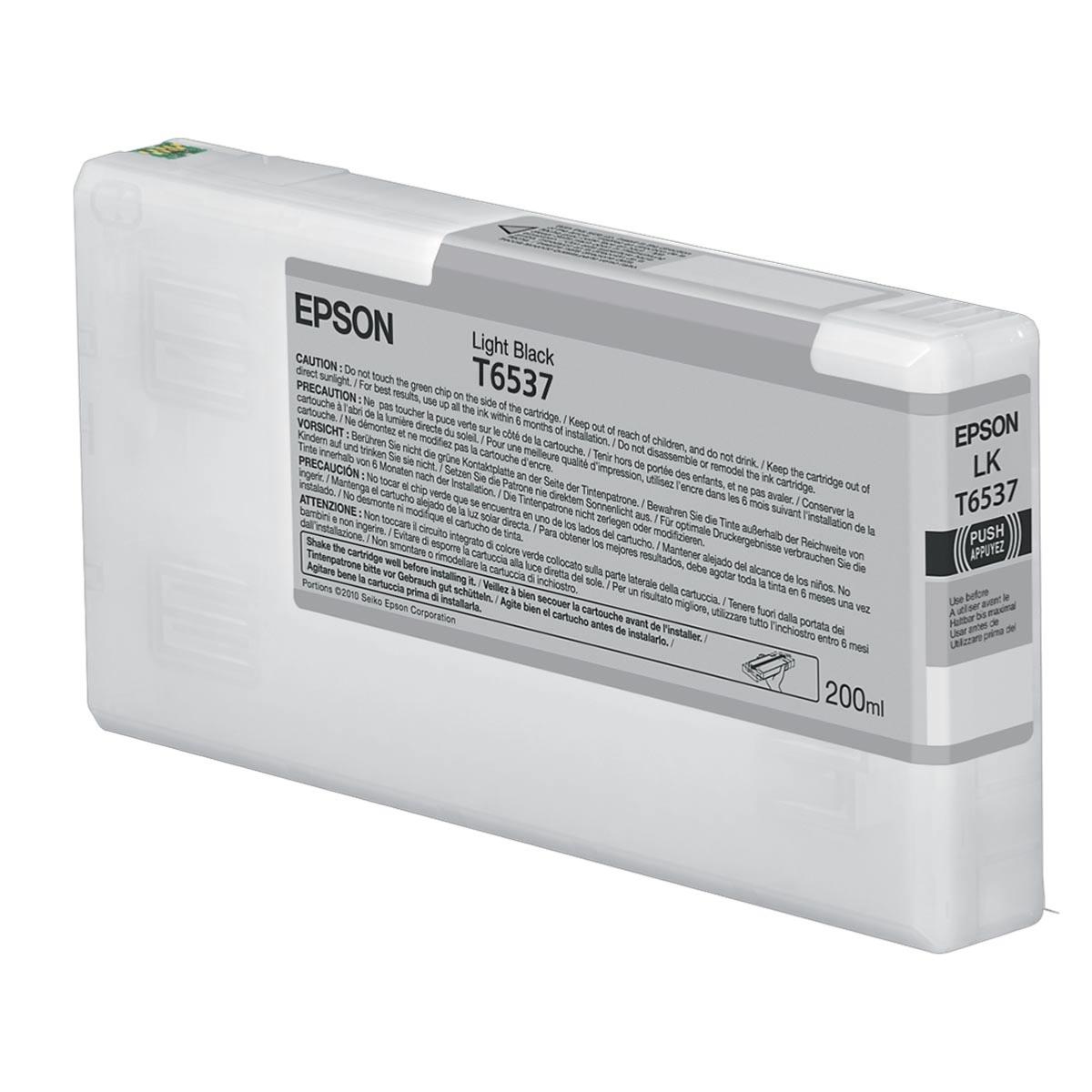 EPSON Encre T6537 K3 Gris 4900  200ml