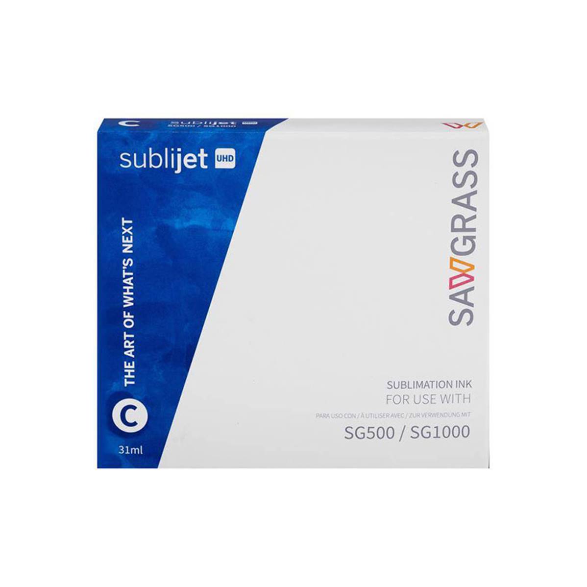 SAWGRASS Encre SubliJet UHD Cyan pour SG500/1000 - 31ml