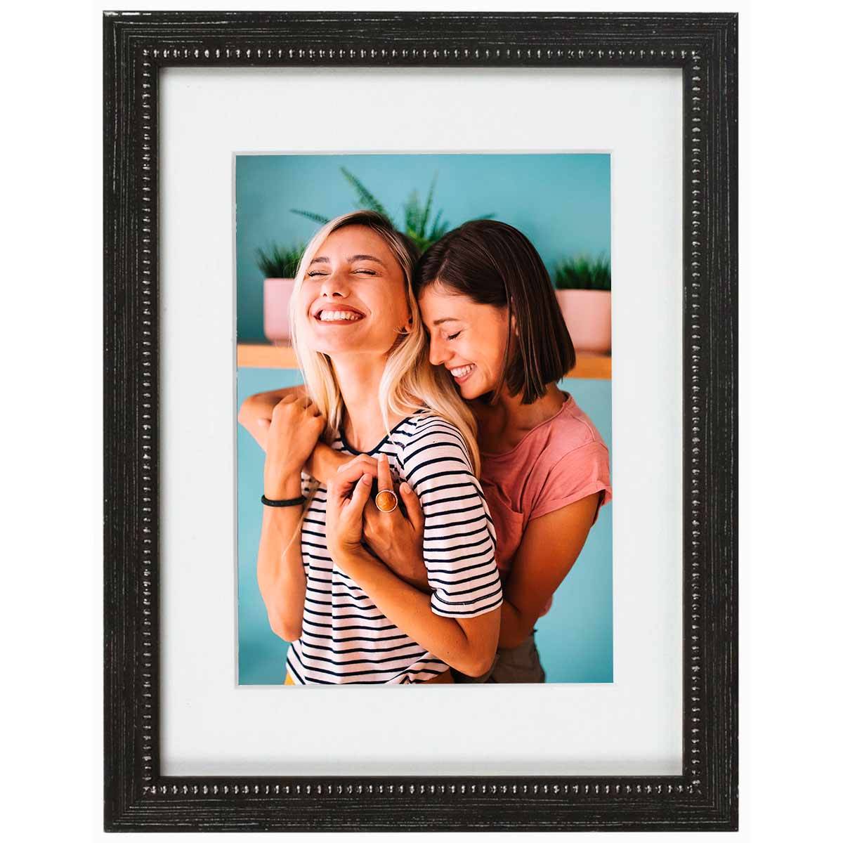 BRIO Cadre PERLE NOIR 30X40.  *