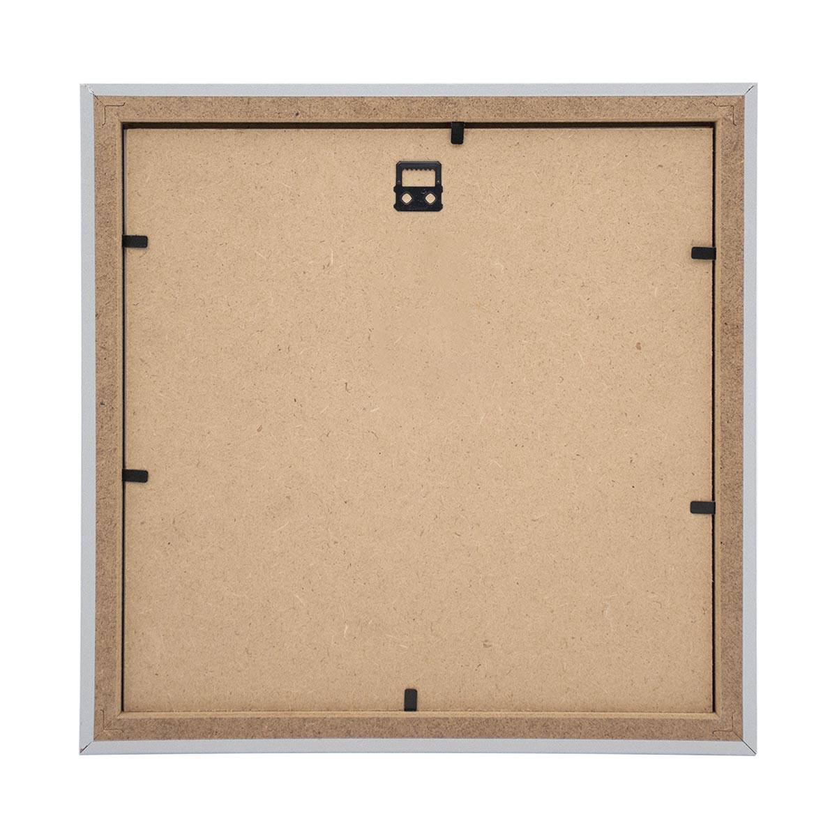 PHOTO ART PREMIUM Cadre bois 60x60 Argent lot de 4
