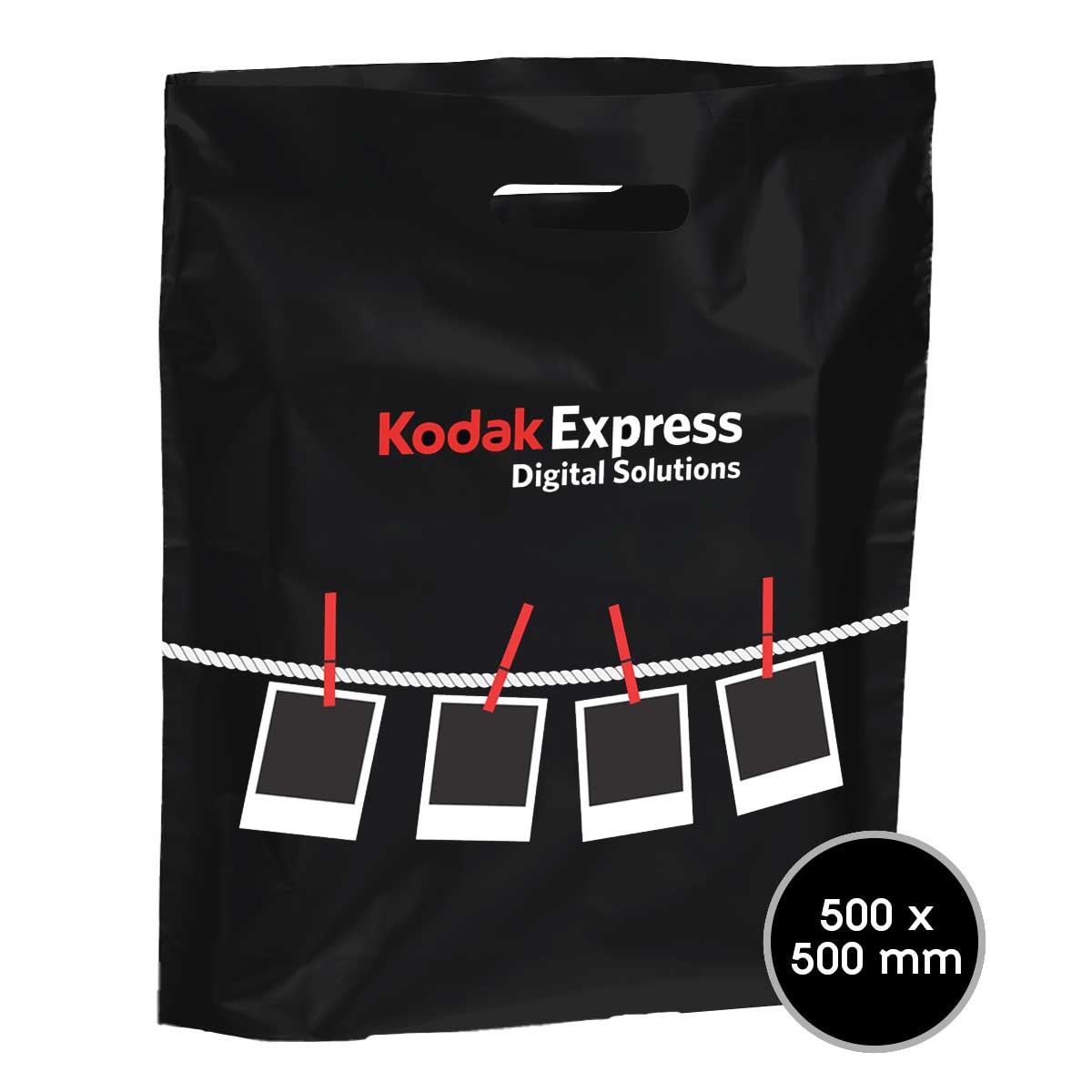 KODAK EXPRESS Sac recyclé 50x50cm lot de 50