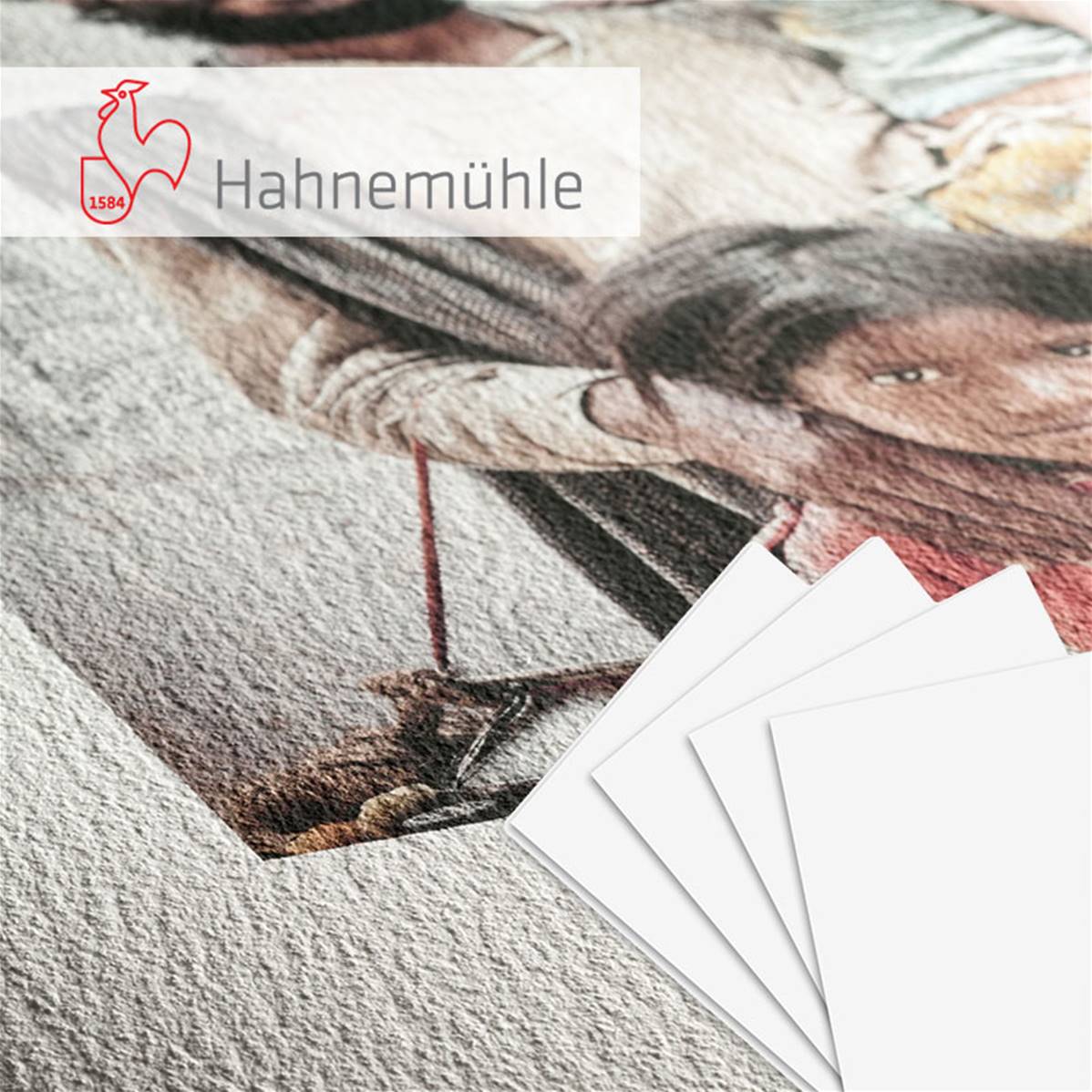 HAHNEMUHLE Papier Fine Art William Turner 190g A3+ 25 feuilles