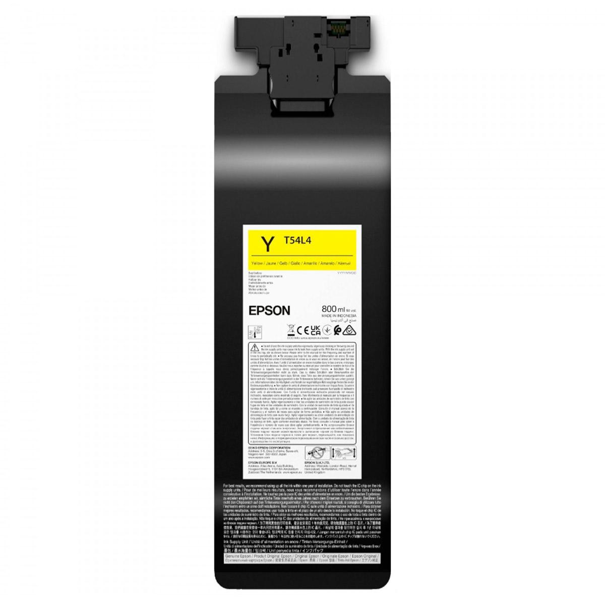 EPSON Cartouche Encre UltraChrome DG2 Jaune pour SC-F2200 (800ml)