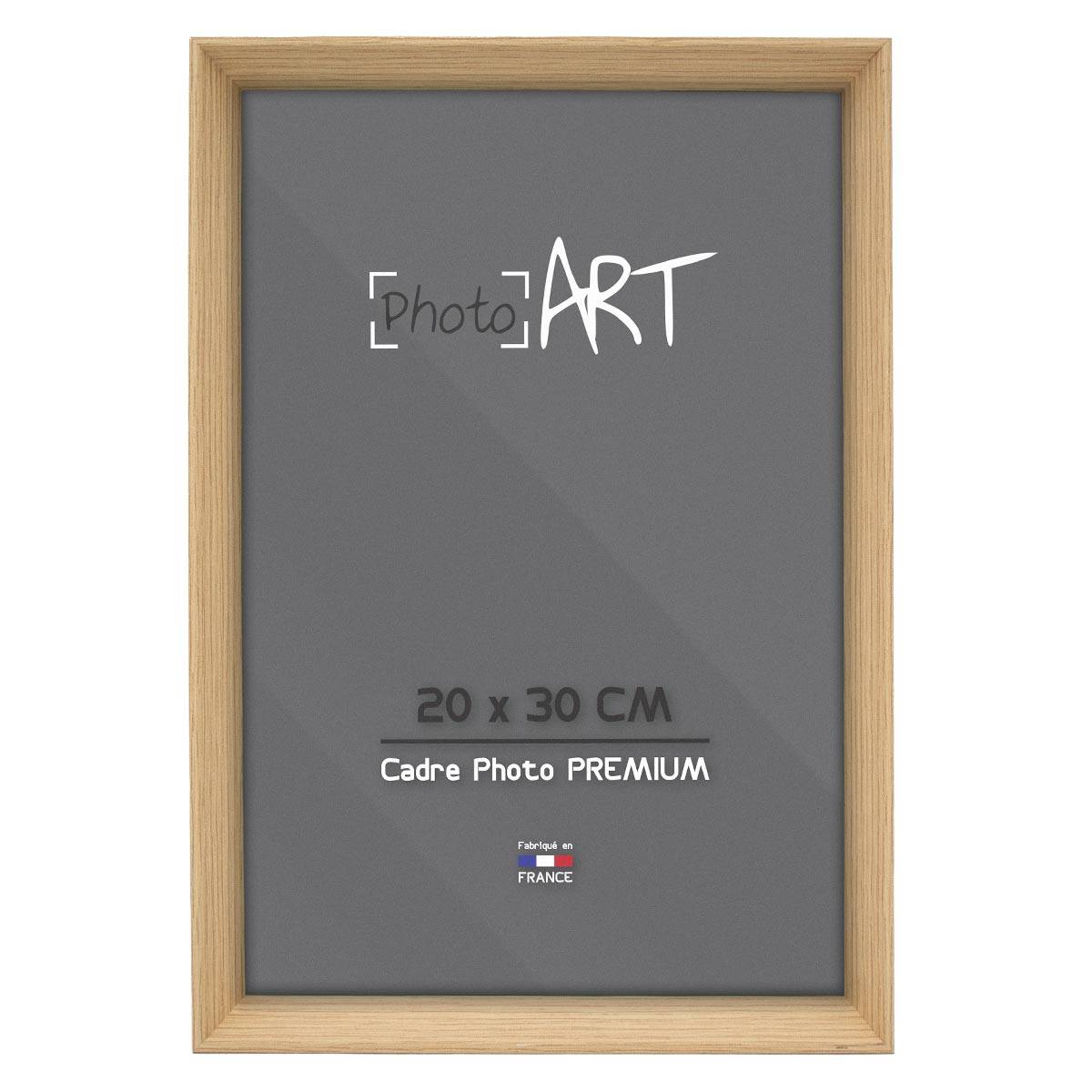 PHOTO ART PREMIUM Urban Cadre bois 20x30 Chêne lot de 4