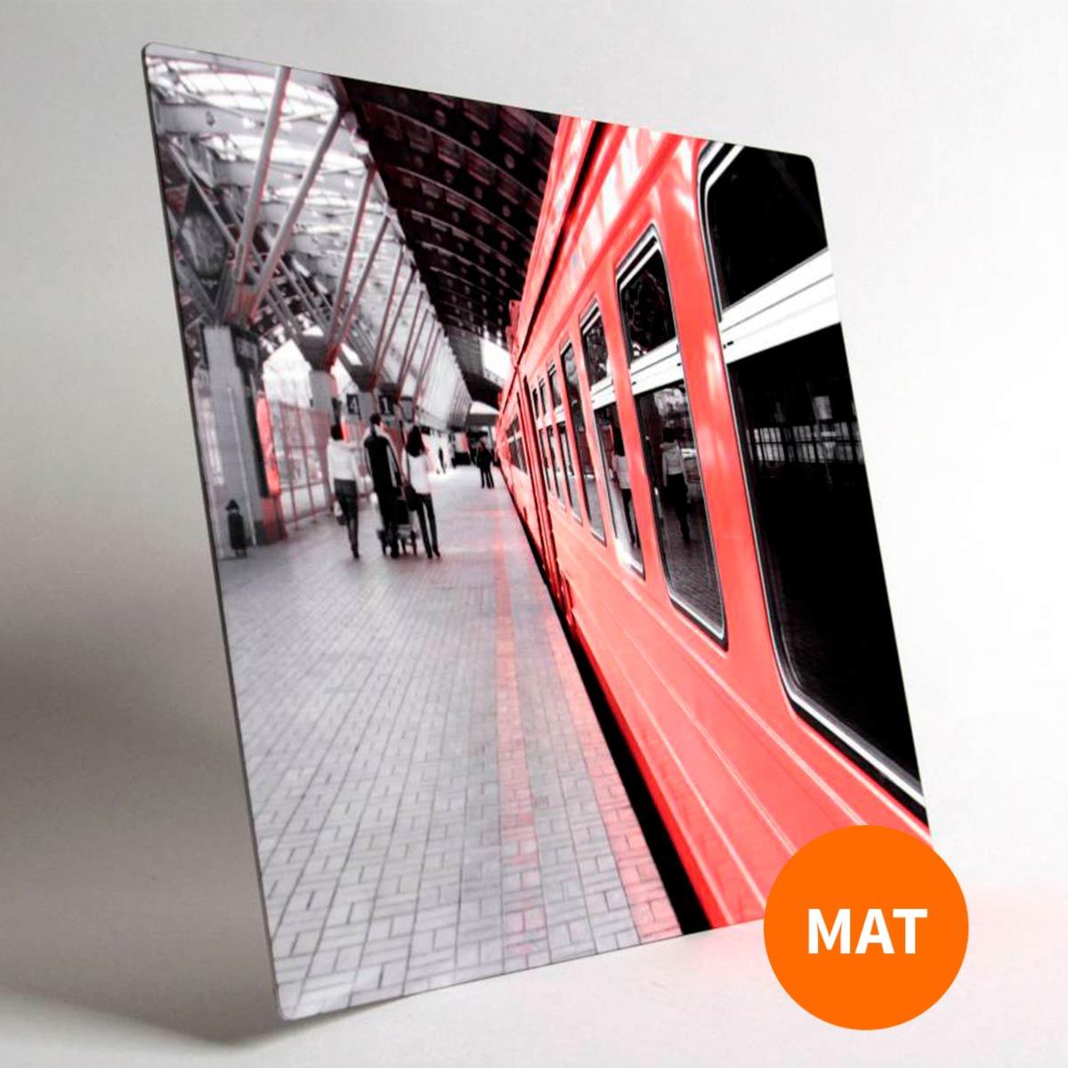 CHROMALUXE Plaques Aluminium - Blanc Mat - 30.48x45.72cm  - X 10