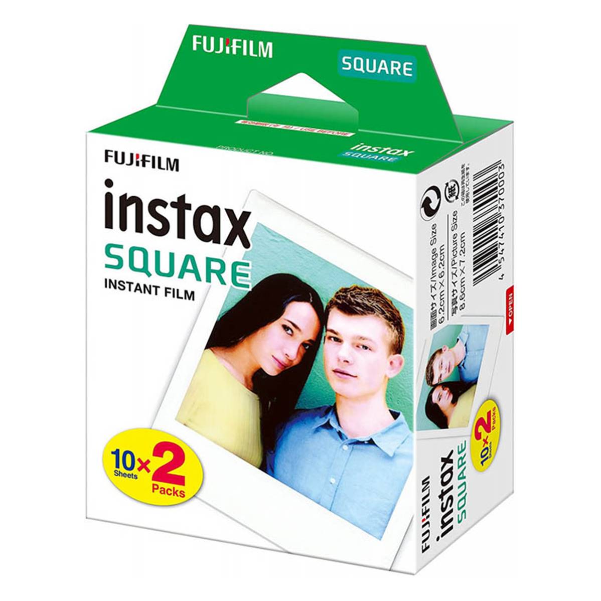 FUJIFILM Film pour Instax Square - 2x10 Vues