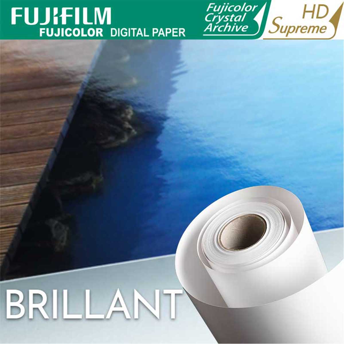 Crystal Suprême HD 20,3cmx112m - Brillant - Marqué au dos (2 rouleaux)