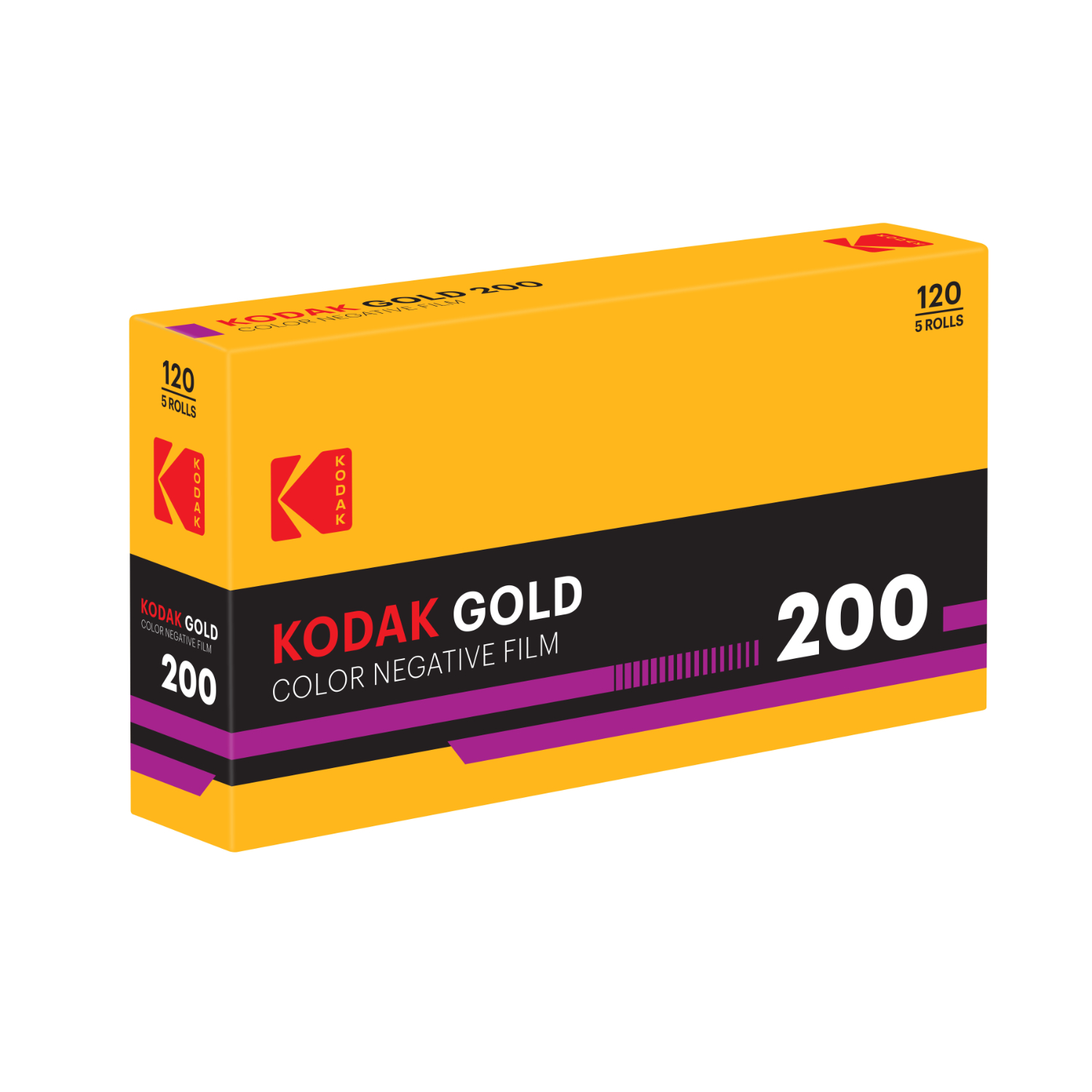 Film négatif couleur Gold 200 120 - Propack de 5