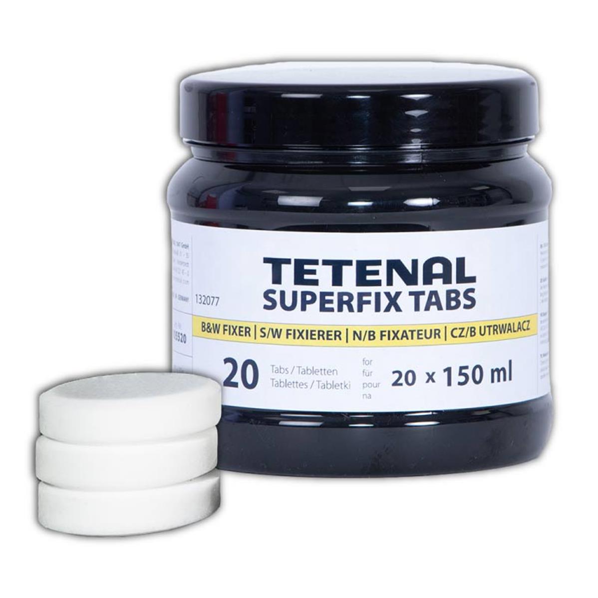 TETENAL Chimie SUPERFIX TABS Fixateur Film et Papier