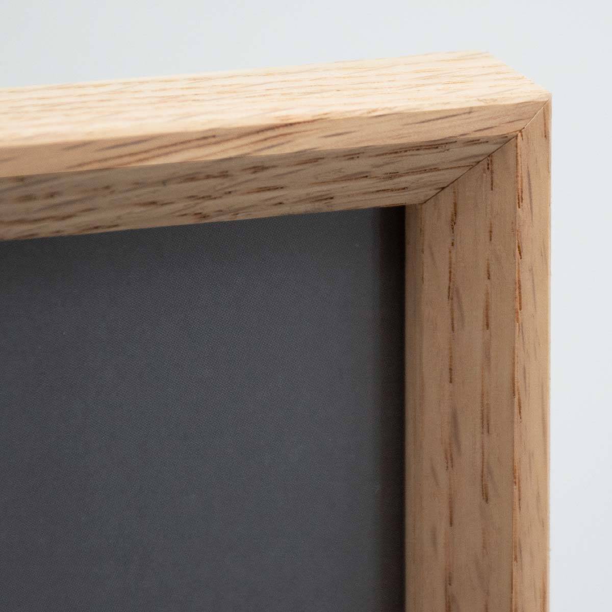 PHOTO ART PREMIUM Massif Cadre bois 13x18 Chêne lot de 4