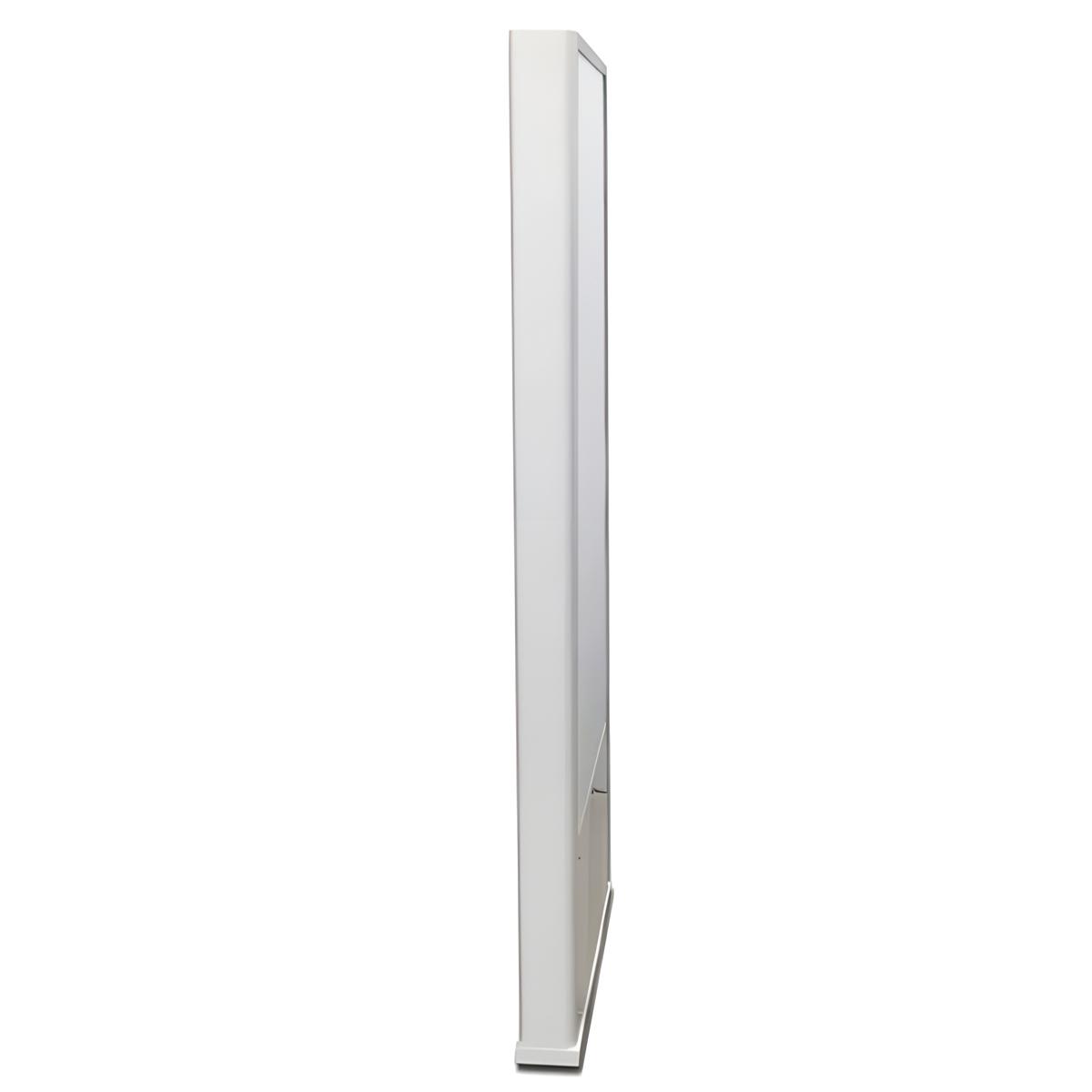Fond photo lumineux 169cm Blanc et Gris à poser au sol (sans siège)