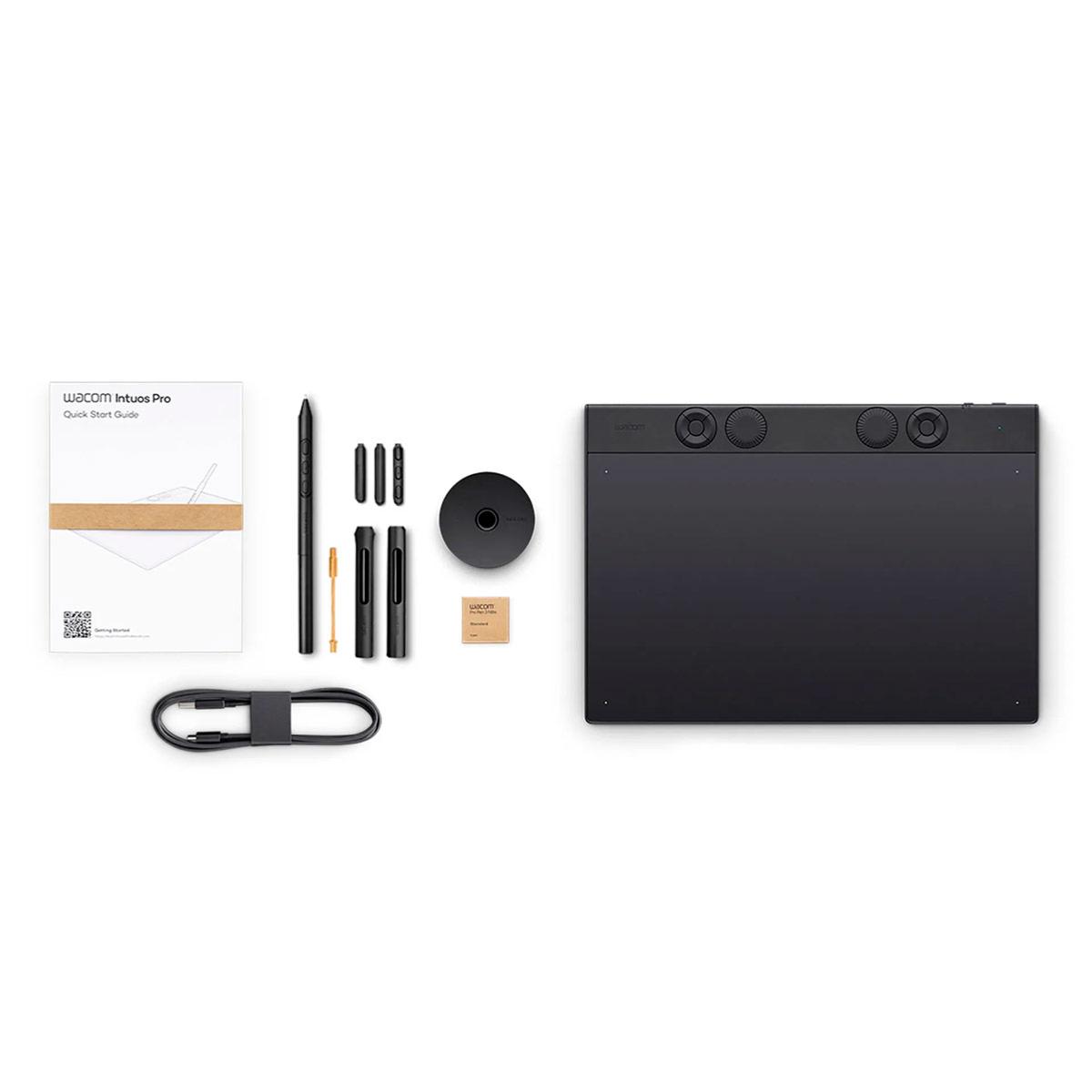 WACOM Tablette graphique à stylet Intuos Pro Medium PTK670K0B