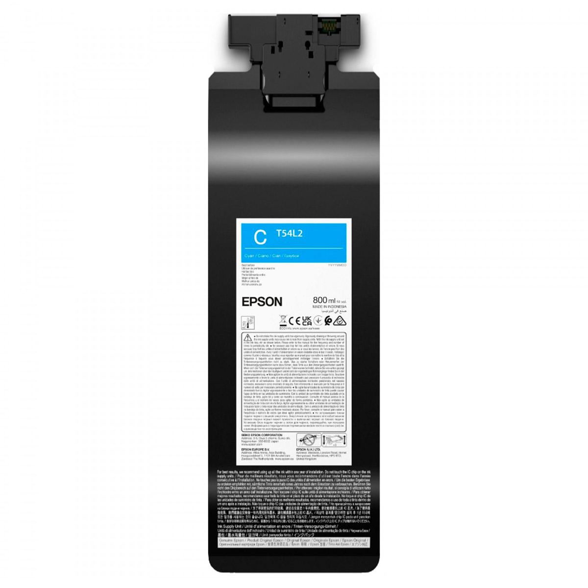 EPSON Cartouche Encre UltraChrome DG2 Cyan pour SC-F2200 (800ml)