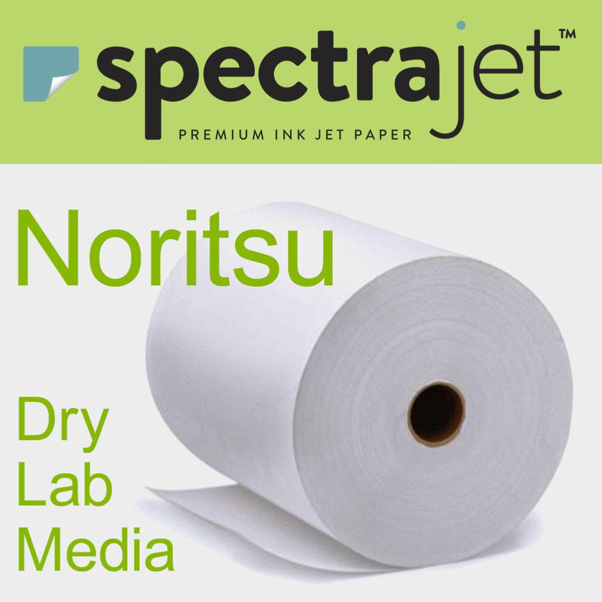 SPECTRAJET Pour Noritsu Papier Brillant 250g 15,2cm x 100m 4 Rouleaux