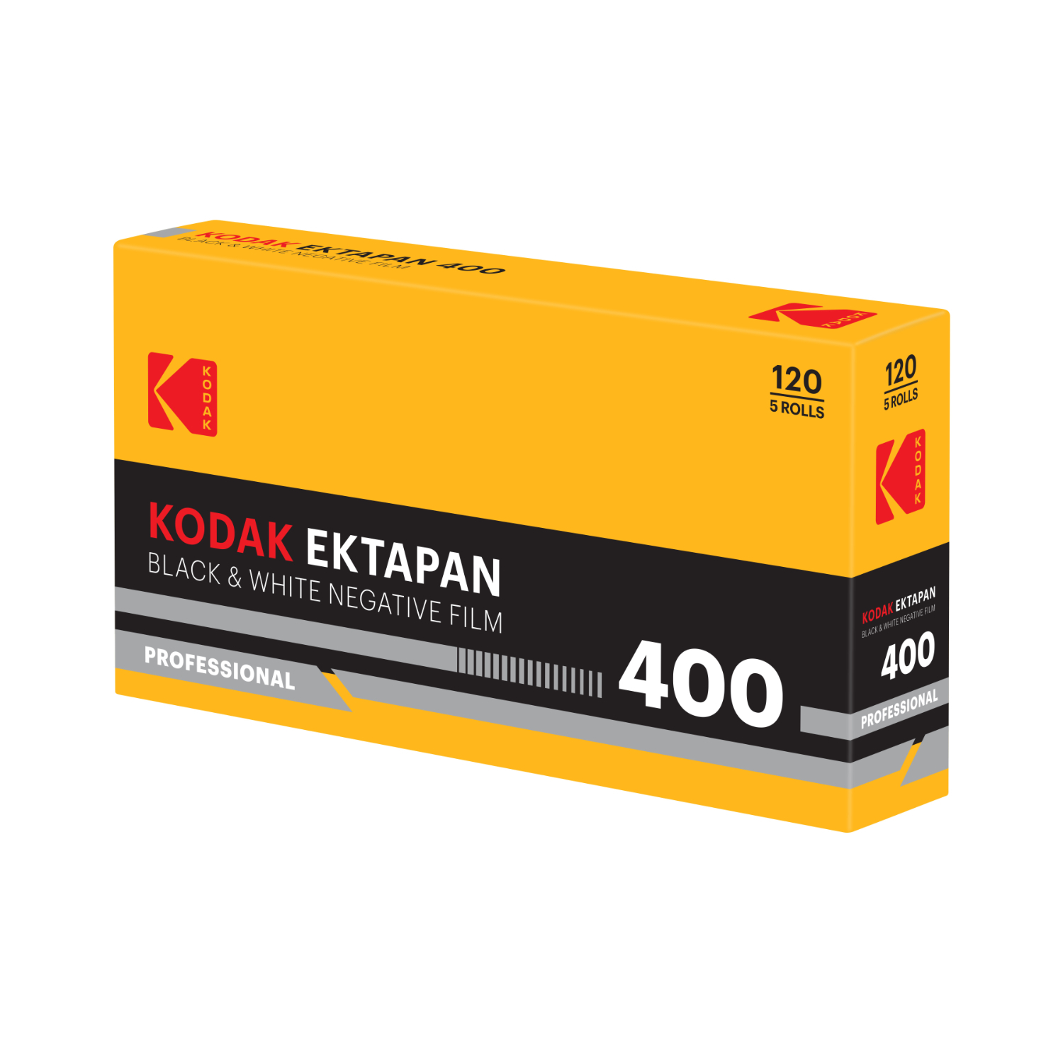 Film noir et blanc EKTAPAN 400 120 - Propack de 5