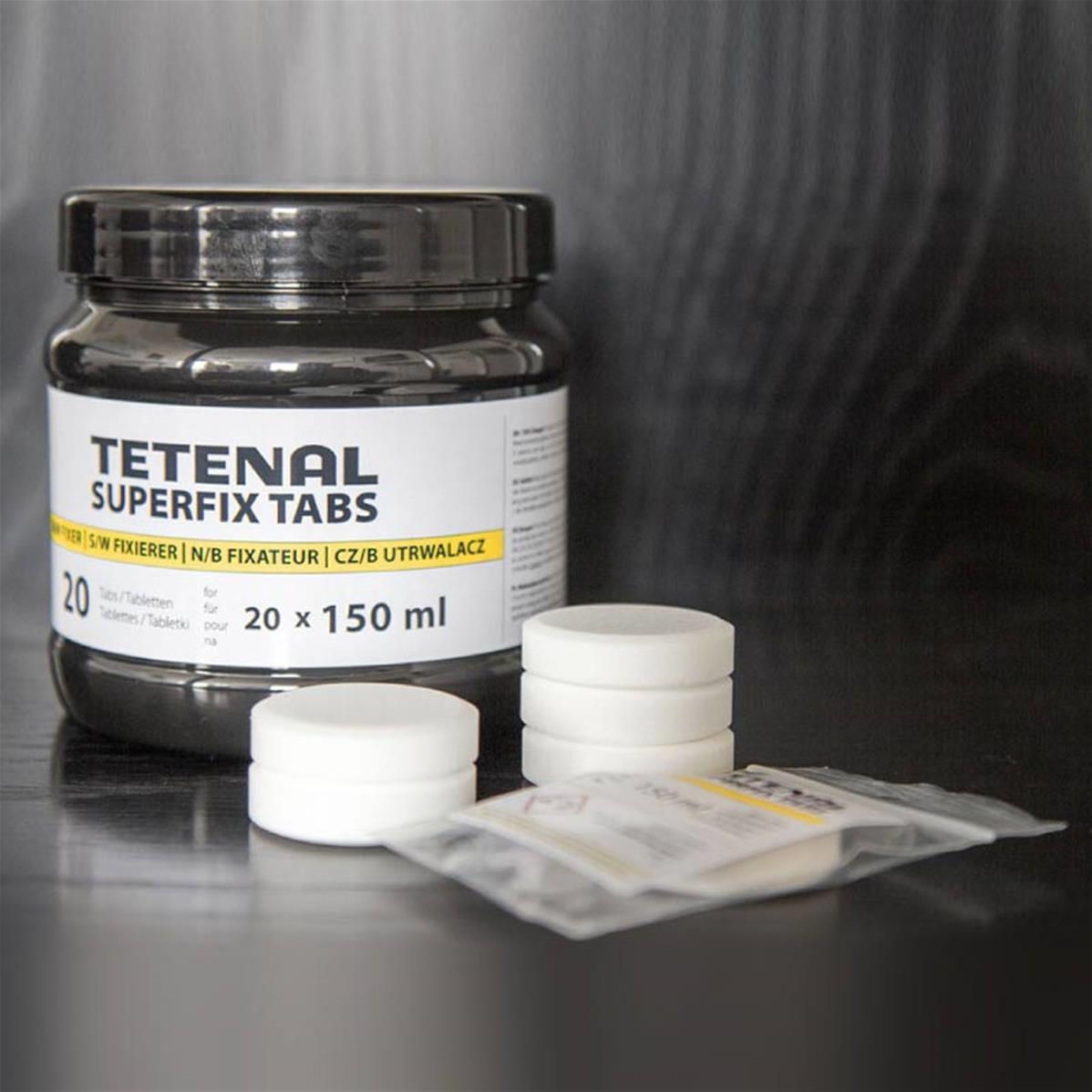 TETENAL Chimie SUPERFIX TABS Fixateur Film et Papier