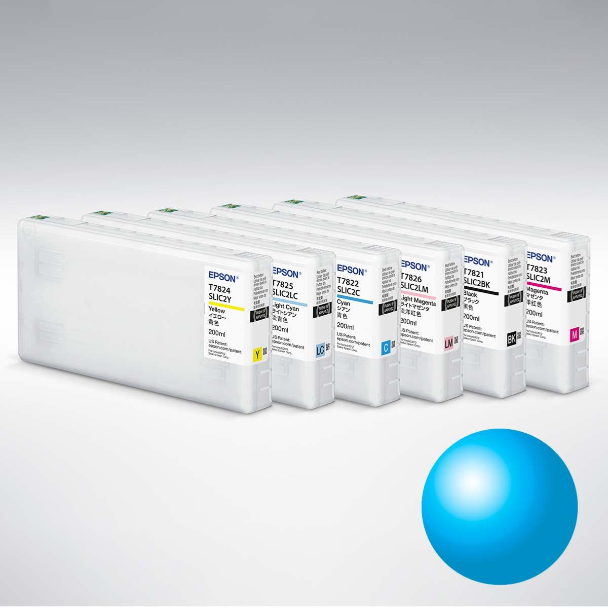 EPSON Encre Cyan SL-D700