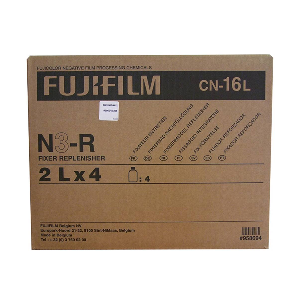 FUJIFILM Chimie Fixateur et Entretien Prêt Emploi FX CN-16L N3-R 2Lx4