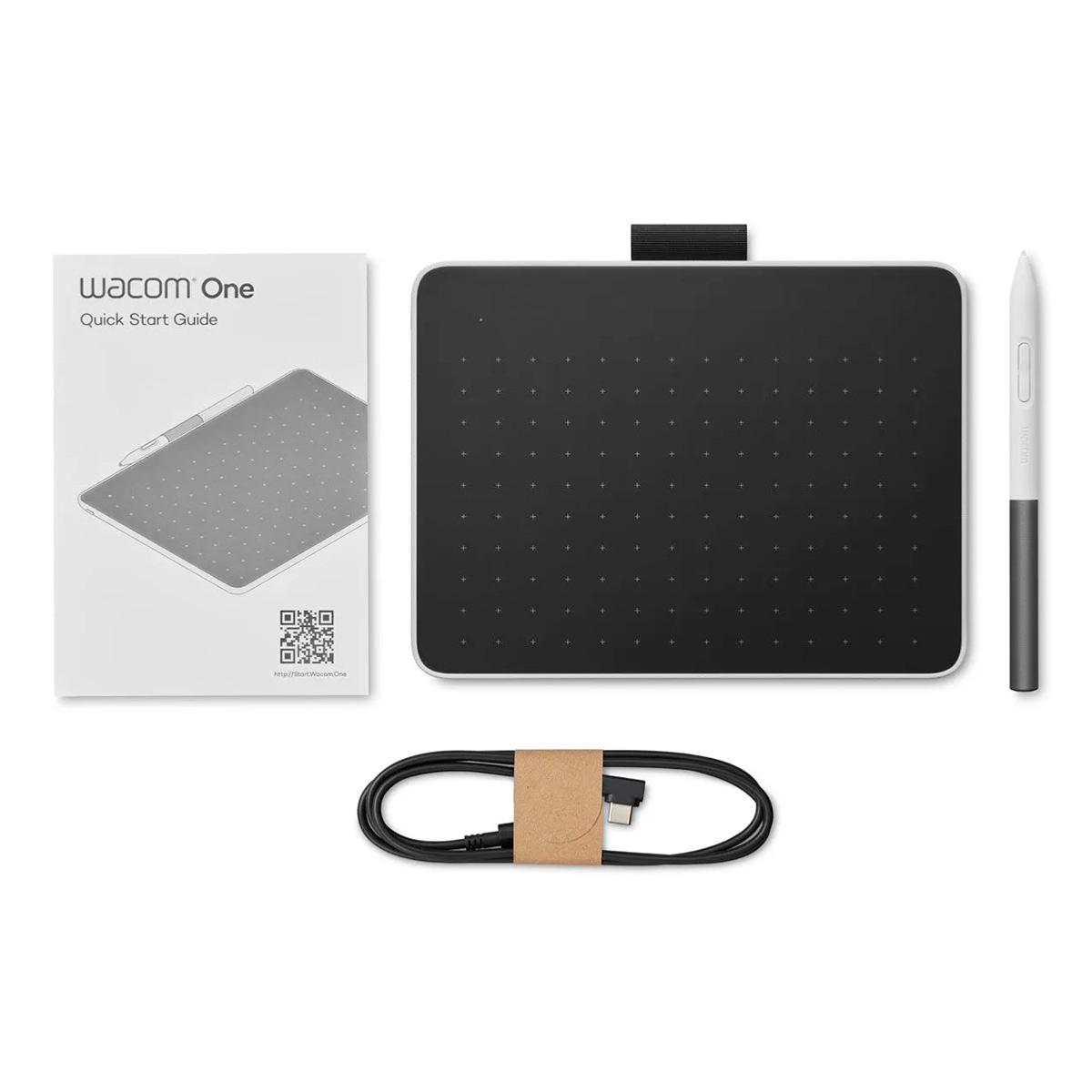 WACOM Tablette graphique à stylet One S CTC4110WLW2B