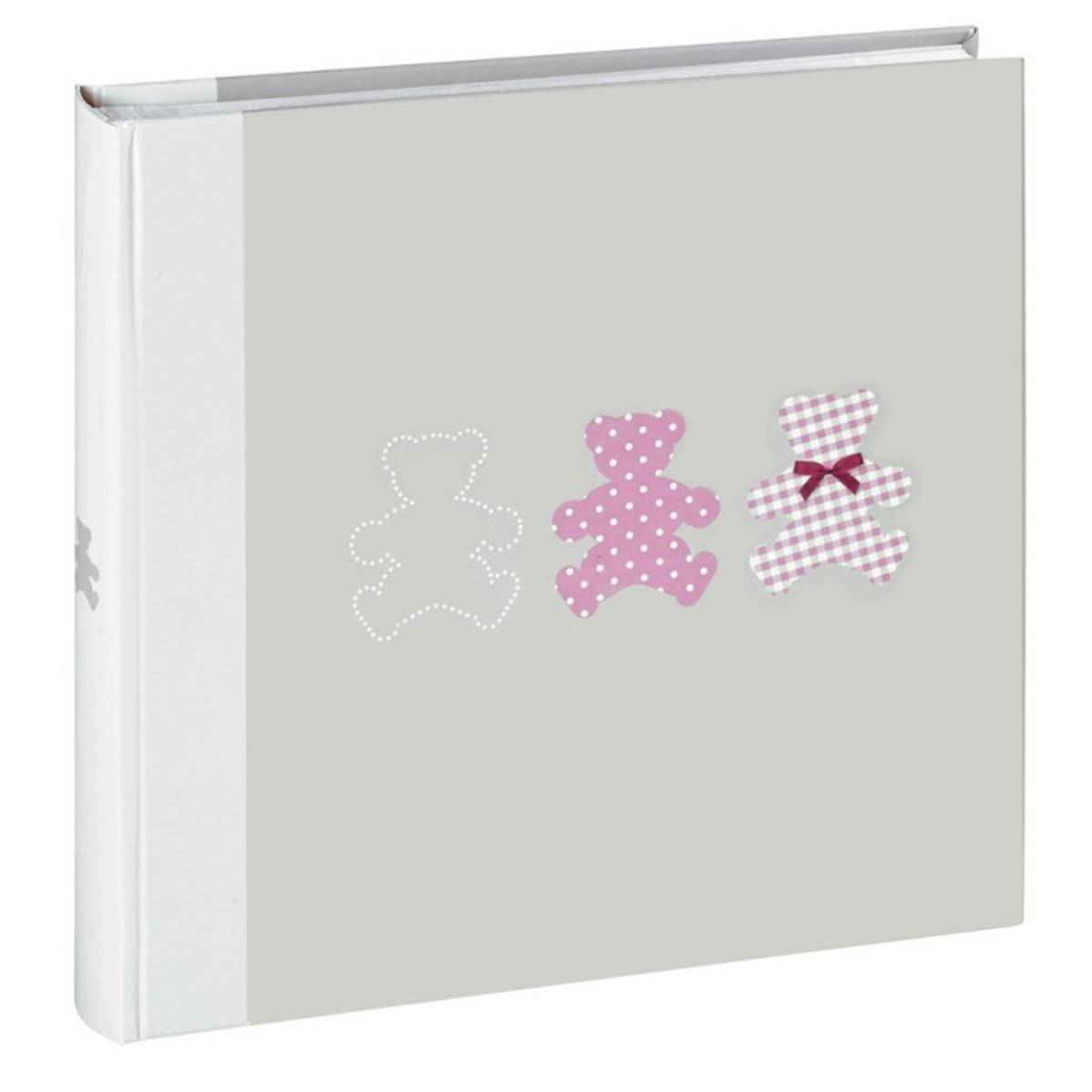 PANODIA Album Timotée Traditionnel 30x30 - 180V 10x15 Rose -Lot de 2*