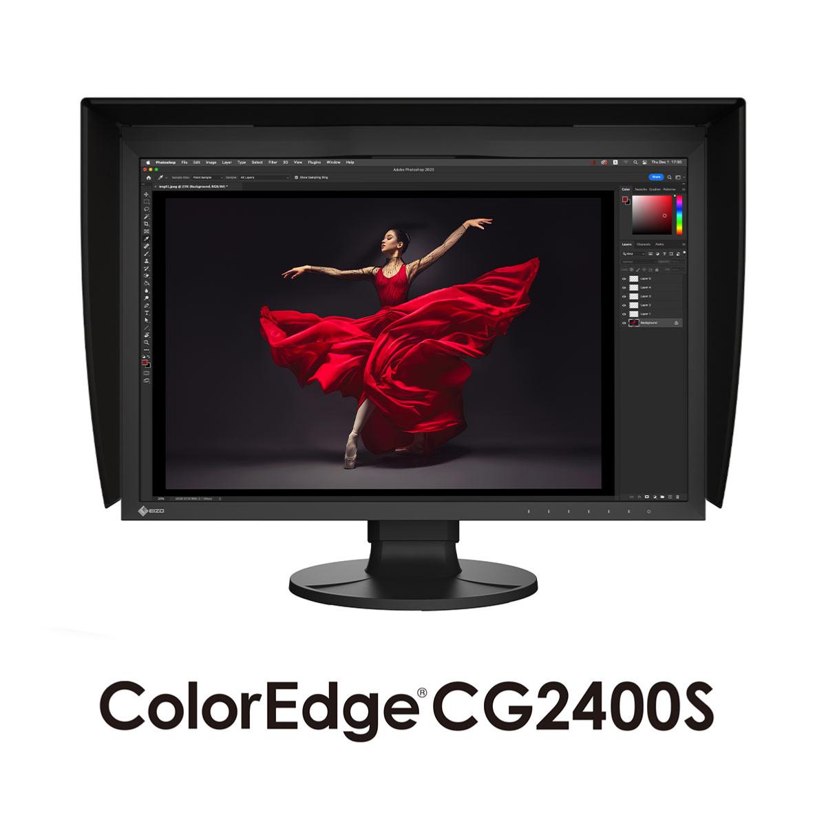 EIZO Ecran Coloredge 24" CG2400S-BK (Sonde calibration et Casquette)
